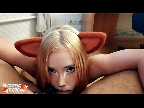 ❤️ Кіцуне ковтає член і кончить в рот ❤️❌ Супер секс на порно uk.rionews.top ❤